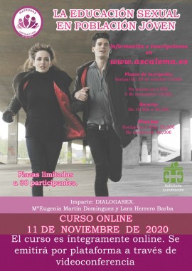 CartelCurso SEXUALIDAD JÓVENES-A3-Noviembre_2