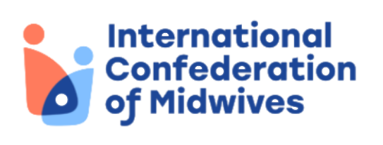 logo international conferderation of midwifes